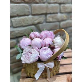 Bazsarózsaálom virágkosár