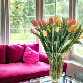 Tulipáncsokor Citrus