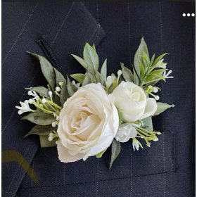 Pocket boutonniere -FEHÉR