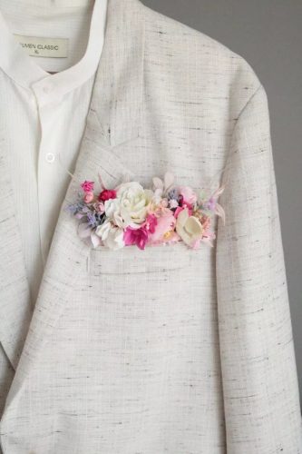 Pocket boutonniere -PASZTELL