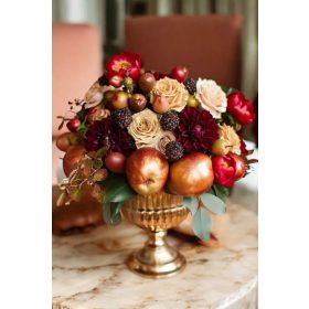 Őszi Gyümölcsös Asztaldísz