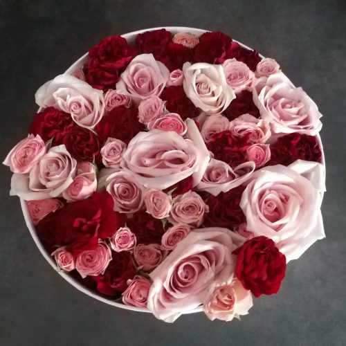 Love RED PINK box