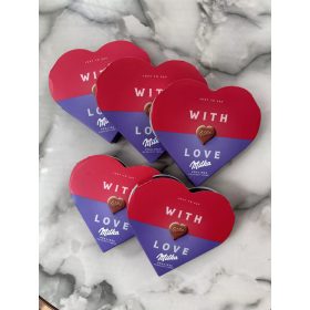 Édes Kíséret: Kicsi Milka Szív desszert