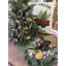 Winter Home Set-babyfenyő és ajtódísz