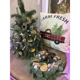 Winter Home Set-babyfenyő és ajtódísz