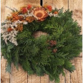 Mindenszentekre Koszorú -Naplemente Koszorú