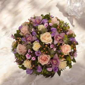 Lélekcsillag -lila gömbkoszorú